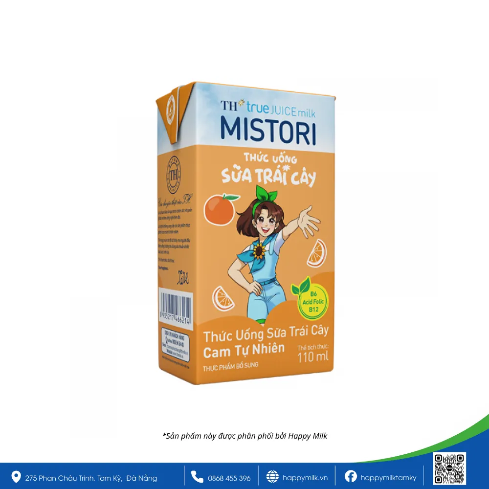 MISTORI ORANGE FRUIT MILK 110ML